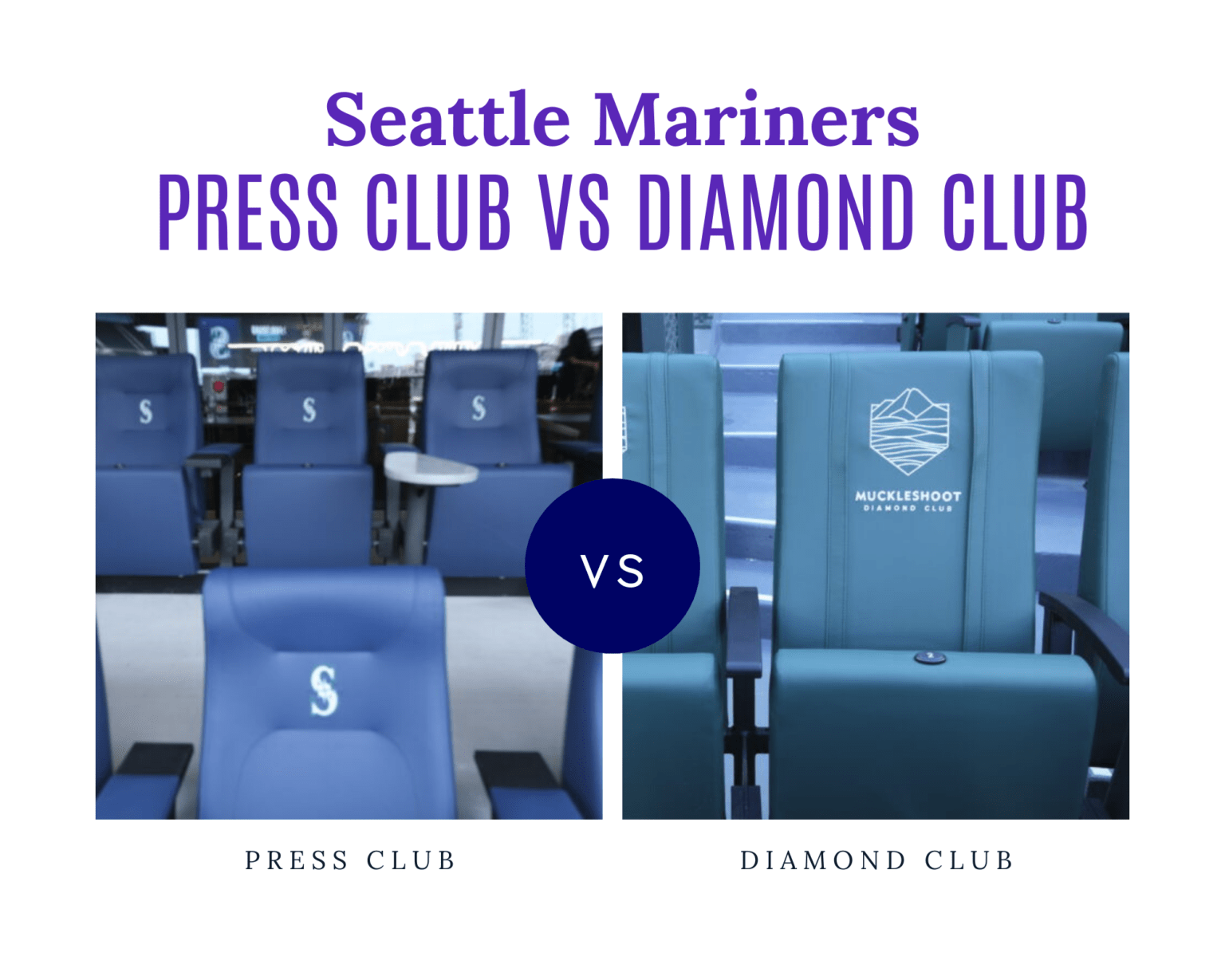 Seattle Mariners Press Club Vs Diamond Club