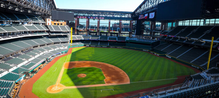 Globe Life Field in Arlington, Texas.