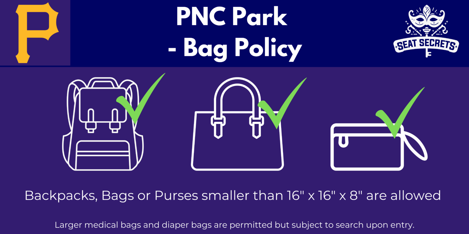 Does Pnc Park Have A Clear Bag Policy