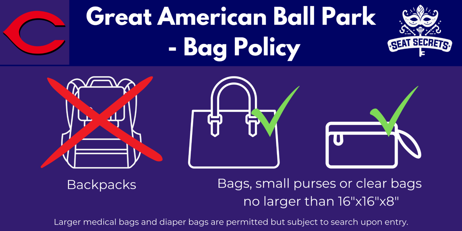 Reds Stadium Bag Policy: Allowed Bags And Prohibited Items Guide